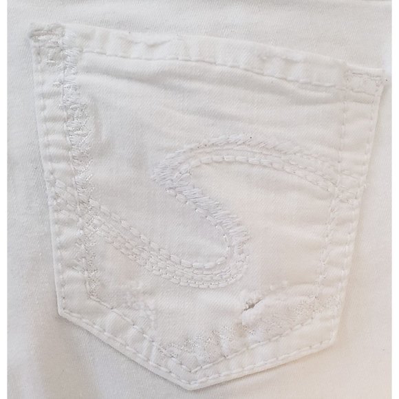 Silver Jean ~ Suki High Capri Super Stretch ~ Size 25 - Picture 6 of 13